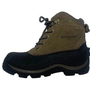 Columbia Falmouth Winter Duck Boots Sz 7 Style 1201-250- Brown-Waterproof